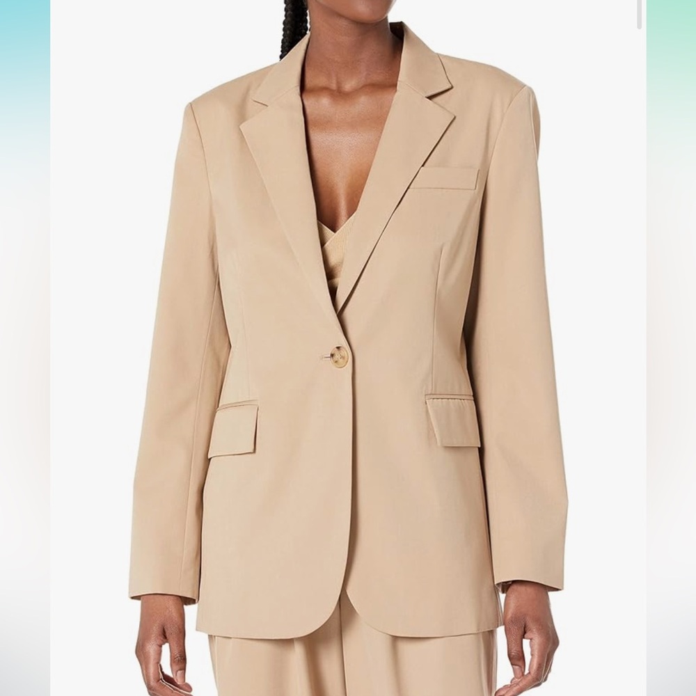 The Drop loose fit boxy blazer